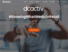 Tablet Screenshot of dc-activ.com